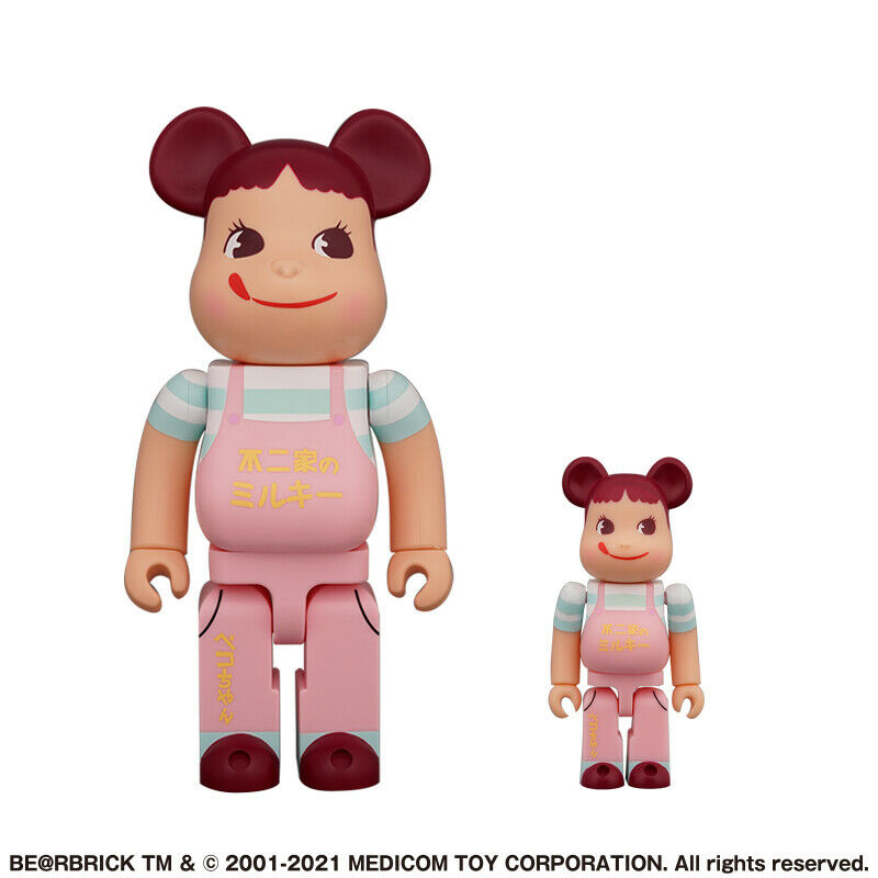 BE@RBRICK Family Town Peko-Chan 100% & 400% – ActionCity