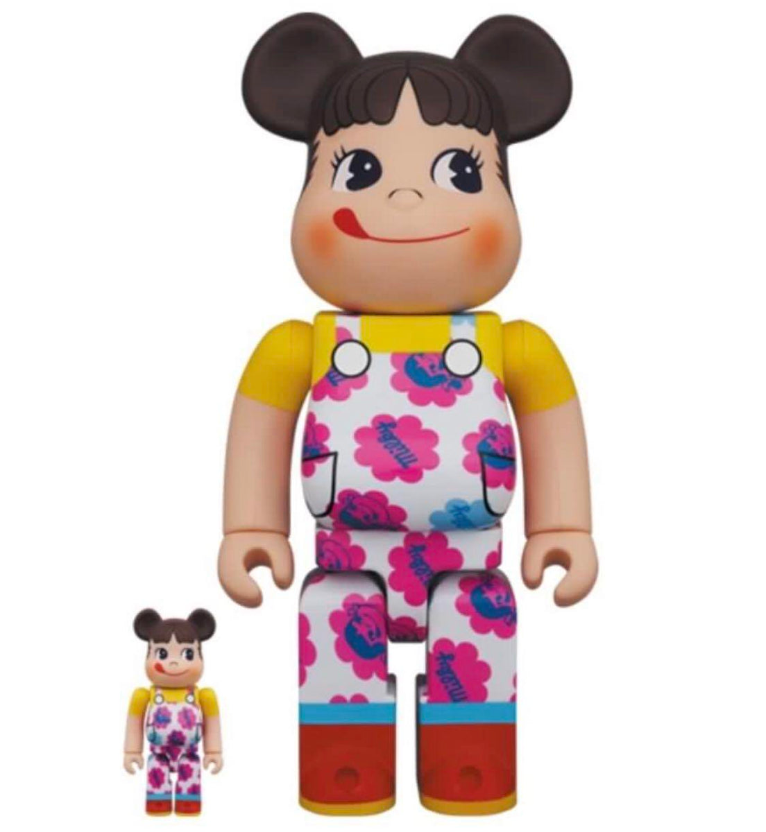 BE@RBRICK Peko-Chan Milky 70th Anniversary Design 100