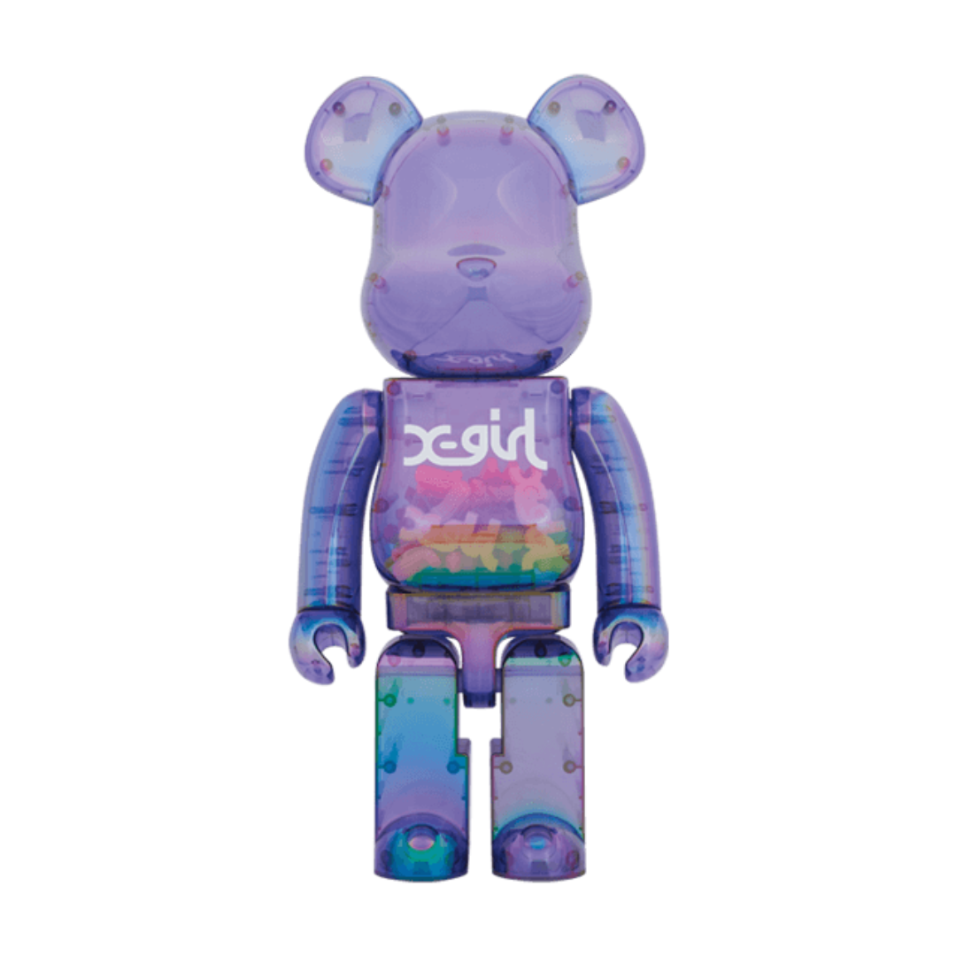 BE@RBRICK X-girl CLEAR PURPLE 1000%(ASK) – ActionCity