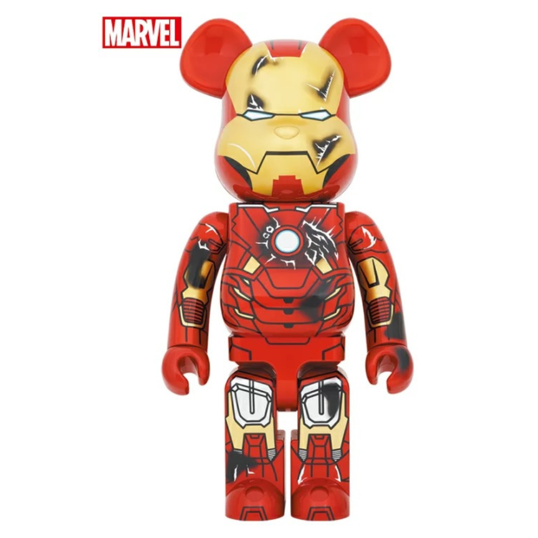 BE@RBRICK Iron Man Mark VII Damage Ver. 1000% – ActionCity