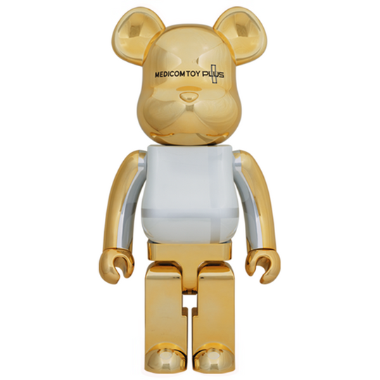 BE@RBRICK Medicom Toy Plus Gold Chrome 1000%