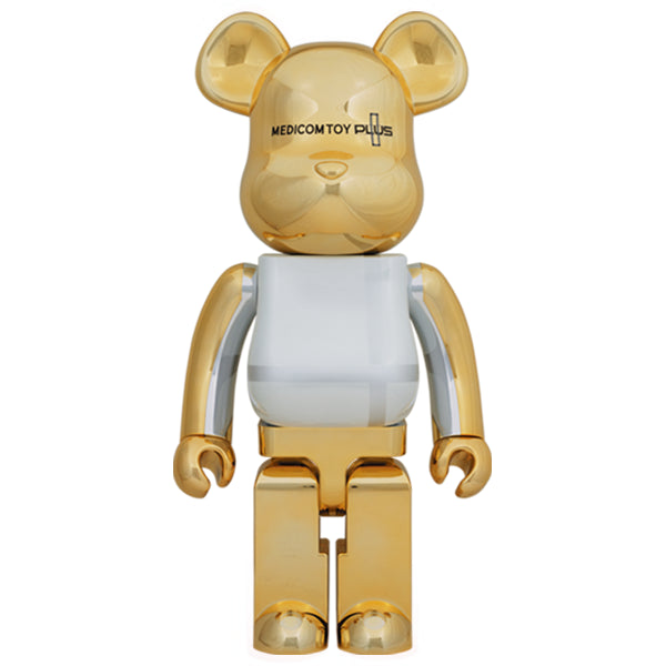 BE@RBRICK Medicom Toy Plus Gold Chrome 1000% – ActionCity