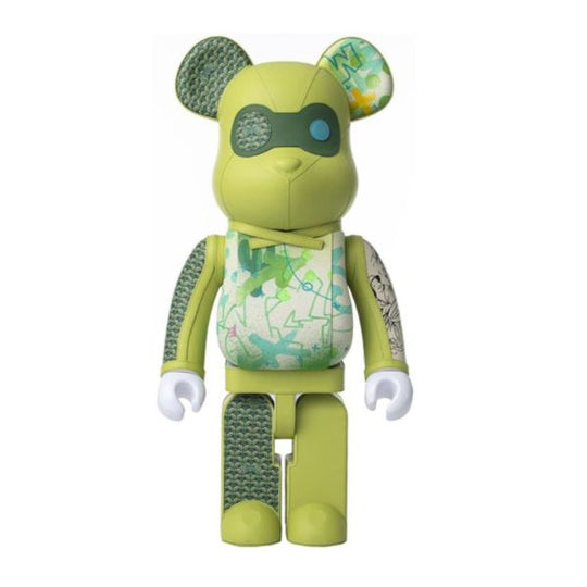 PINEL x KONGO x BE@RBRICK 1000%-GREEN/EMERAUDE(ASK)