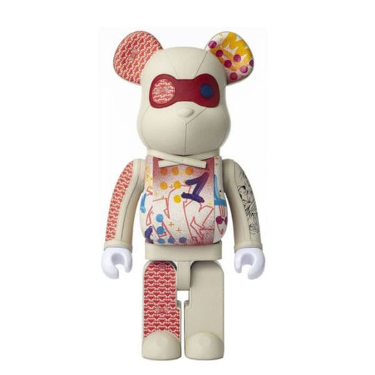 PINEL x KONGO x BE@RBRICK 1000%-CREAM/POPPY(ASK)