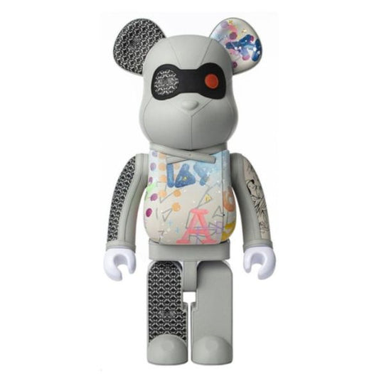 PINEL x KONGO x BE@RBRICK 1000%-GREY/PERFECT BLACK(ASK)