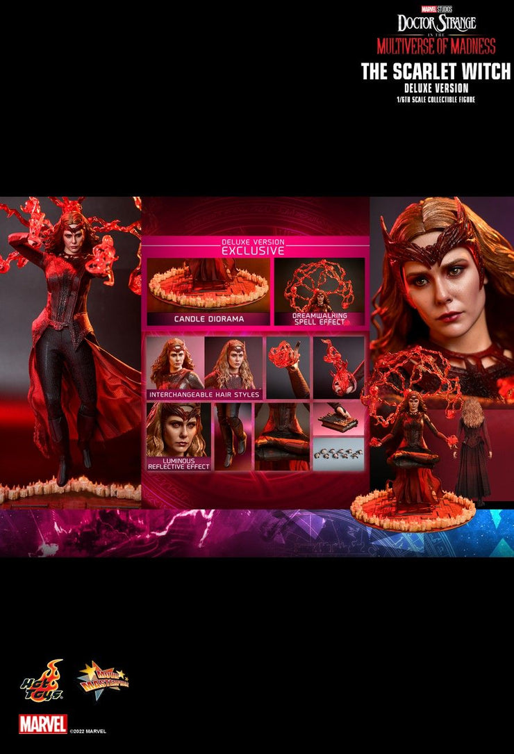 MMS653 - Doctor Strange in the Multiverse of Madness - 1/6th scale The Scarlet Witch Collectible Figure (Deluxe Version)