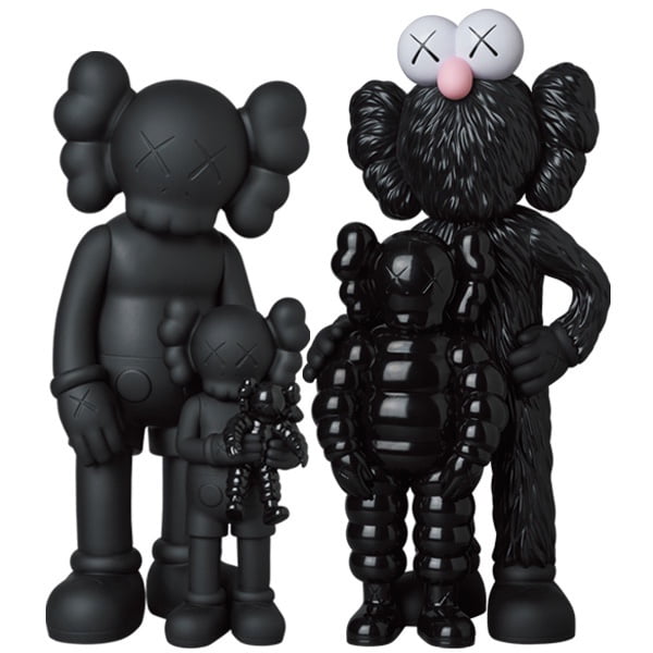 Kaws Family Black/Black/Black