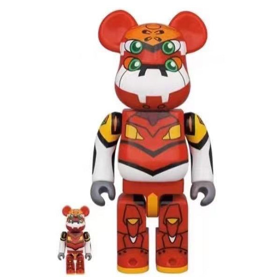 BE@RBRICK Evangelion Unit 02 100％ & 400％