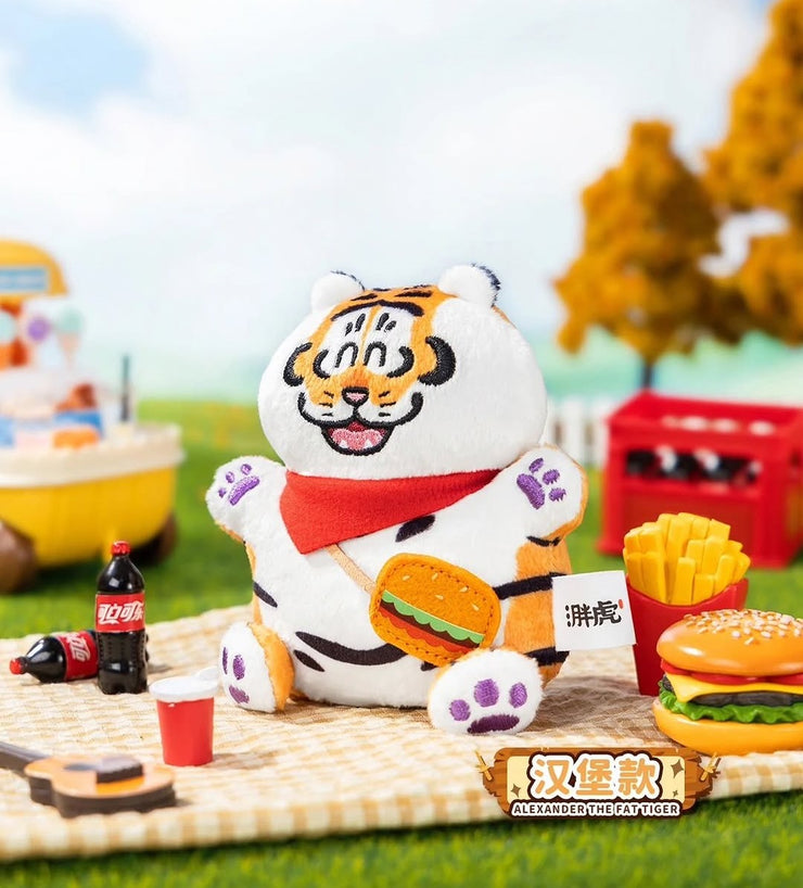 Alexander The Fat Tiger - Foodie Plush