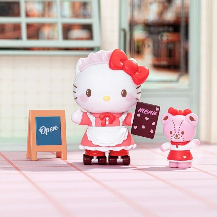 Sanrio Family Roller Skating Western Restaurant Blind Box