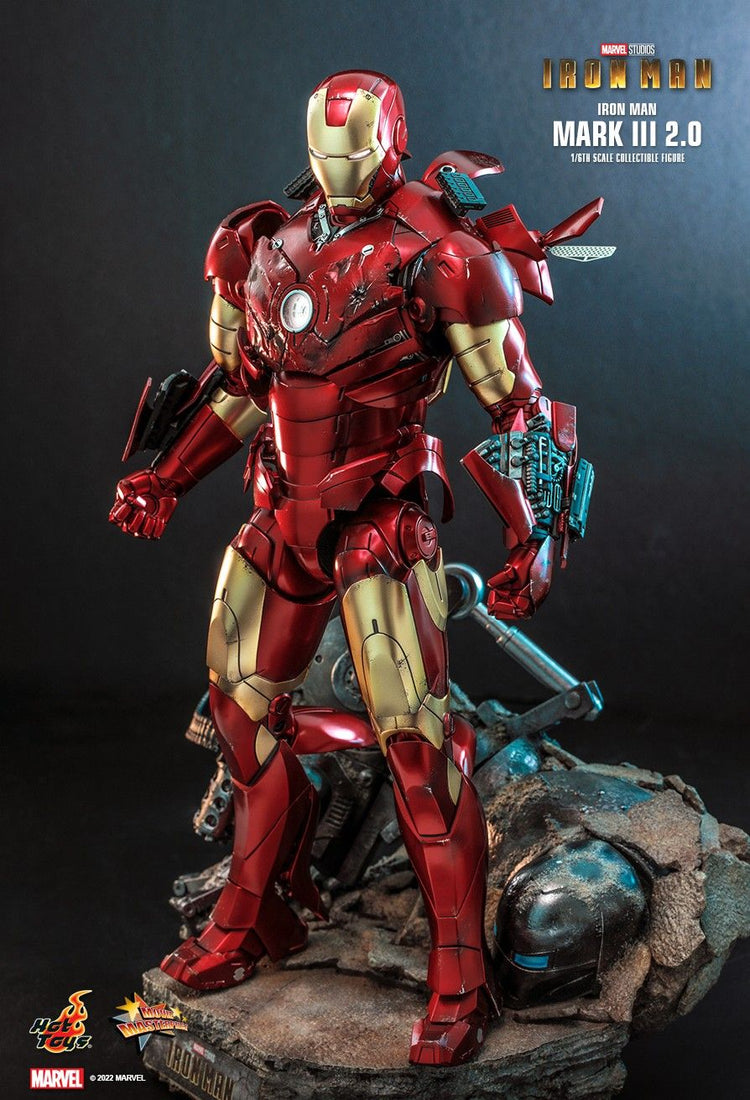 BE@RBRICK IRON MAN MARK VII 恋しく DAMAGE 400%