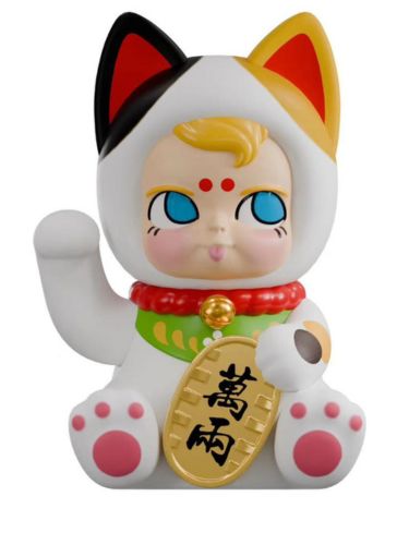 SamSam Fortune Cat Ornament 万两款 (White)