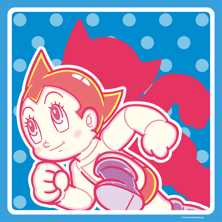 Astro Boy Blue Art Print