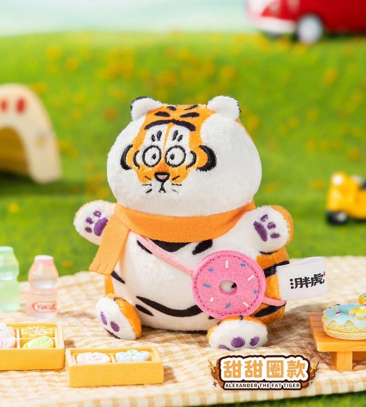 Alexander The Fat Tiger - Foodie Plush