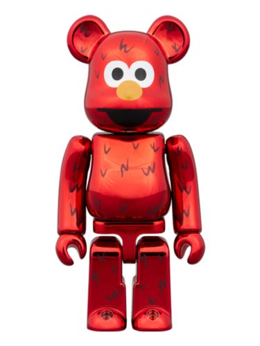 [PreOrder]BE@RBRICK ELMO CHROME Ver. 100％ & 400％