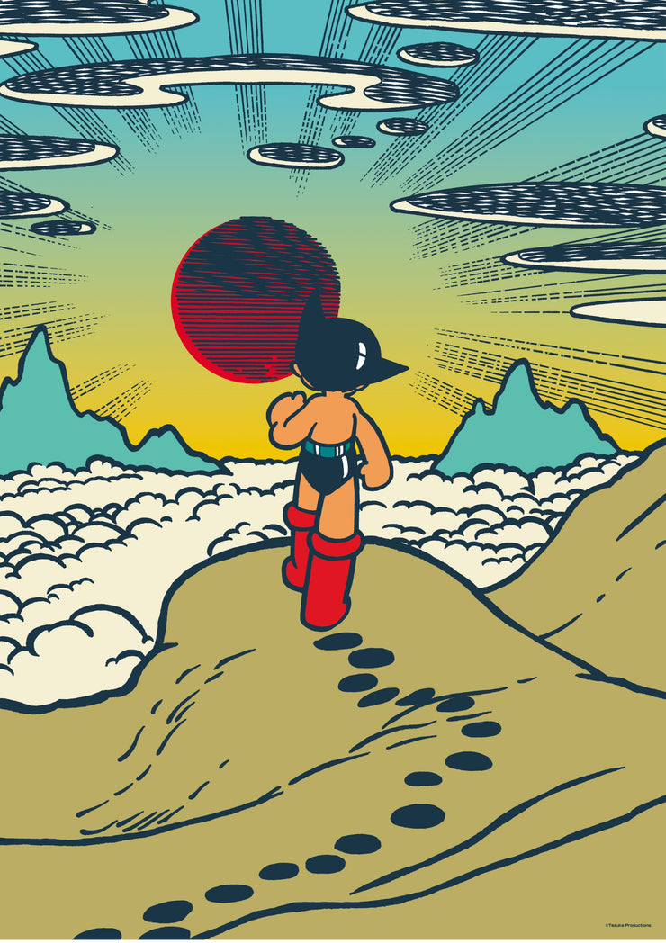 Astro Boy SUNSET Art Print