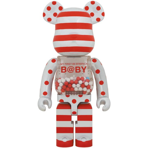 BE@RBRICK My First B@by BWWT 3 Red Silver Ver 1000% – ActionCity