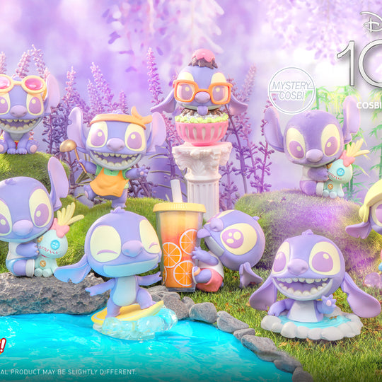 CBX132 - Disney 100 Stitch (Pastel Purple Version) Cosbi Collection