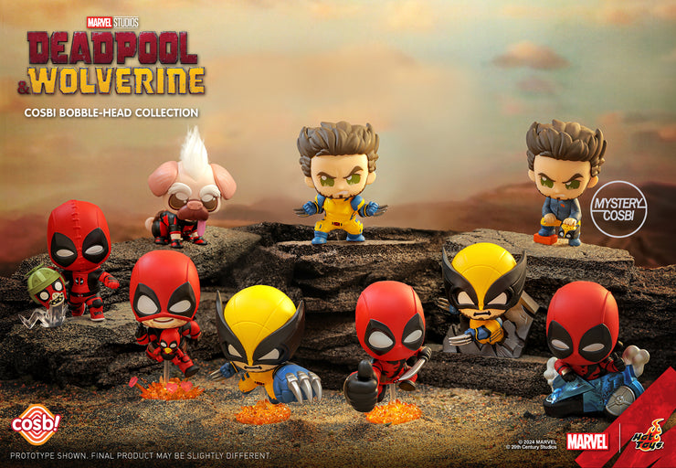 CBX183 - Deadpool & Wolverine - Deadpool & Wolverine Cosbi Bobble-Head