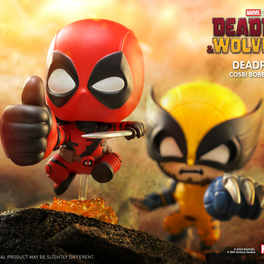 CBX183 - Deadpool & Wolverine - Deadpool & Wolverine Cosbi Bobble-Head