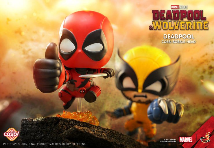 CBX183 - Deadpool & Wolverine - Deadpool & Wolverine Cosbi Bobble-Head