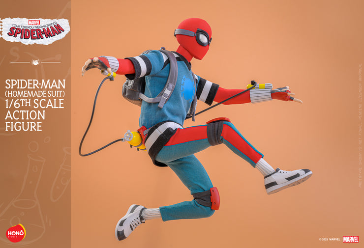 [Pre-Order] HONO STUDIO – HS07 - Your Friendly Neighborhood Spider-Man - Spider-Man (Homemade Suit) Action Figure