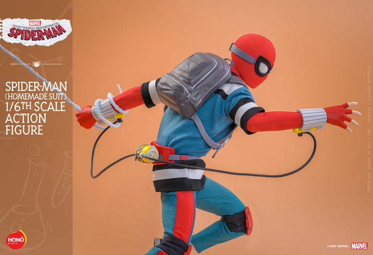 [Pre-Order] HONO STUDIO – HS07 - Your Friendly Neighborhood Spider-Man - Spider-Man (Homemade Suit) Action Figure