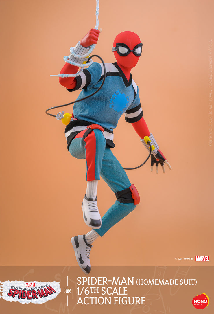 [Pre-Order] HONO STUDIO – HS07 - Your Friendly Neighborhood Spider-Man - Spider-Man (Homemade Suit) Action Figure