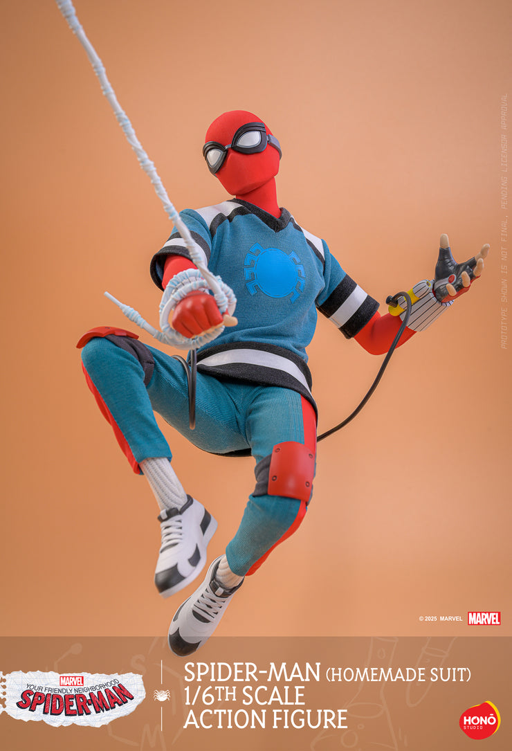 [Pre-Order] HONO STUDIO – HS07 - Your Friendly Neighborhood Spider-Man - Spider-Man (Homemade Suit) Action Figure