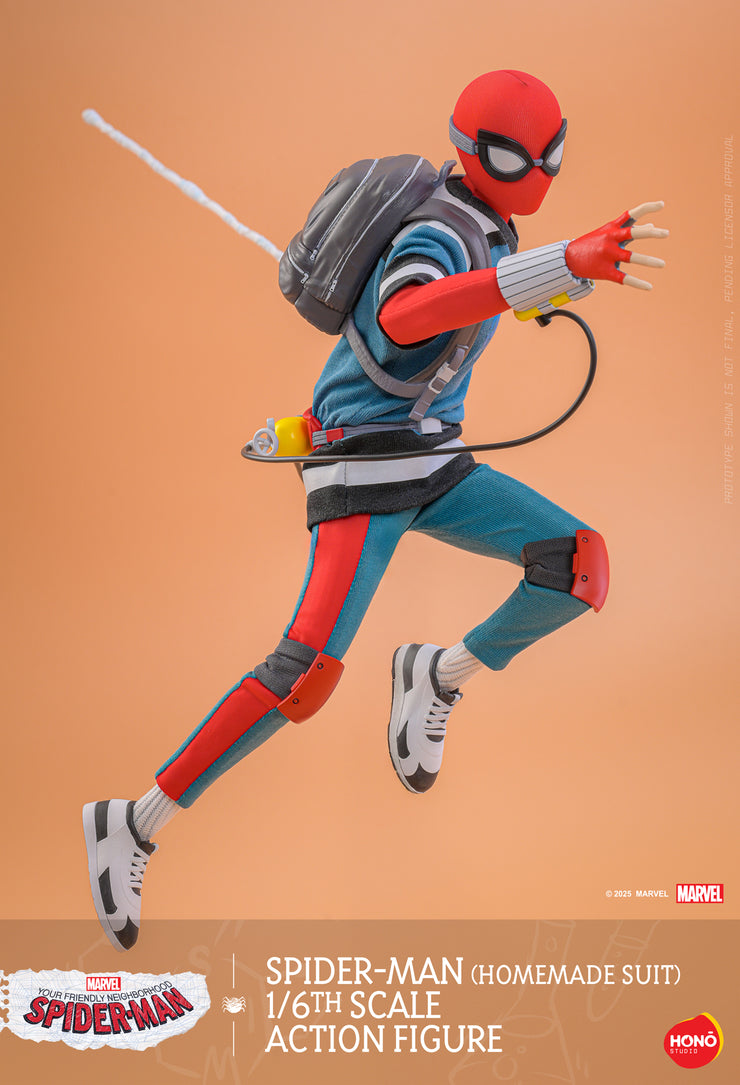 [Pre-Order] HONO STUDIO – HS07 - Your Friendly Neighborhood Spider-Man - Spider-Man (Homemade Suit) Action Figure