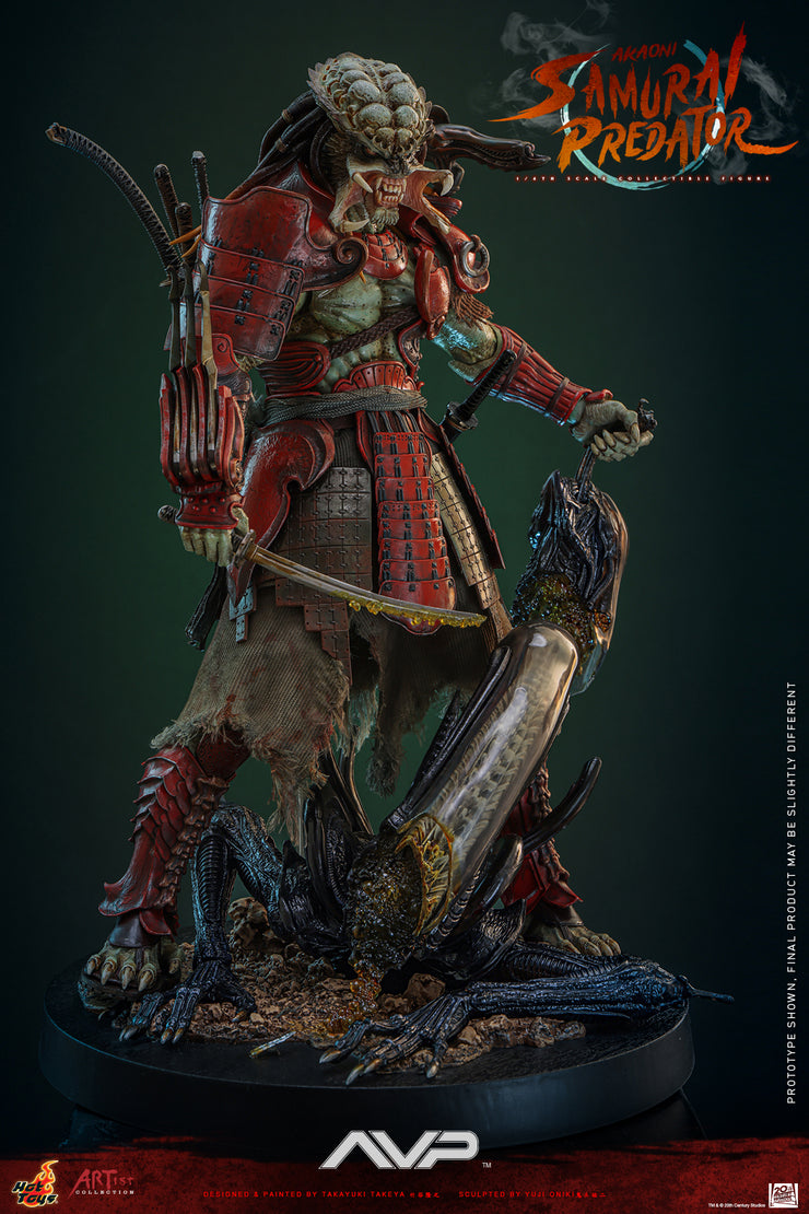 [Pre-Order] AC06 – Alien vs. Predator - 1/6th scale Akaoni Samurai Predator Collectible Figure