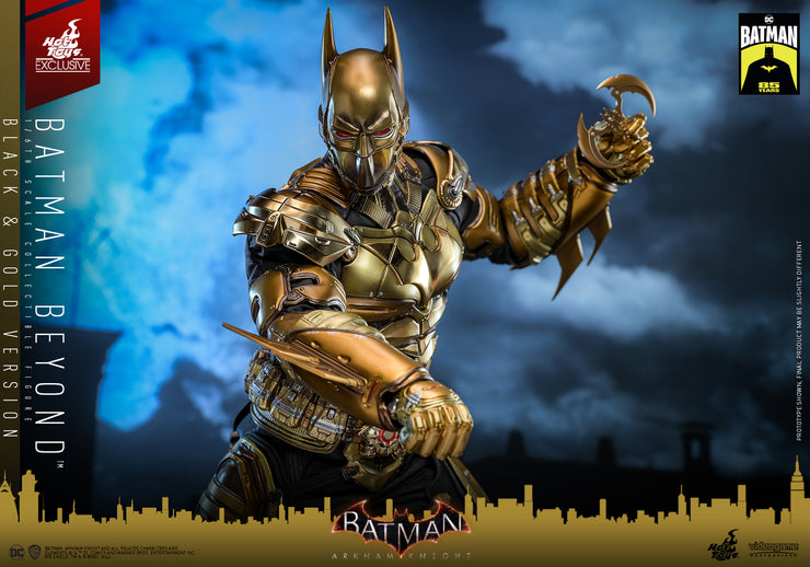 VGM64 - Batman: Arkham Knight - 1/6th scale Batman Beyond (Black & Gold Version) Collectible Figure [Hot Toys Exclusive]