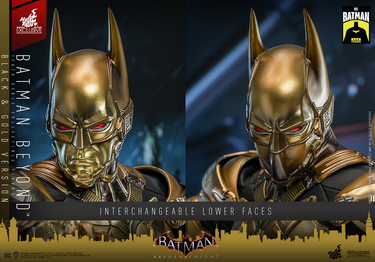 VGM64 - Batman: Arkham Knight - 1/6th scale Batman Beyond (Black & Gold Version) Collectible Figure [Hot Toys Exclusive]