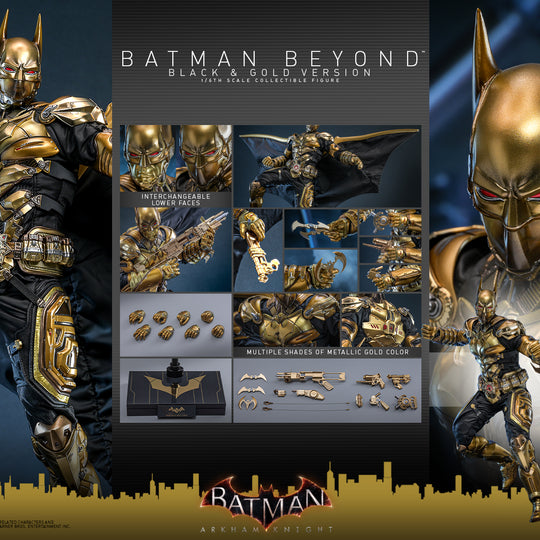 VGM64 - Batman: Arkham Knight - 1/6th scale Batman Beyond (Black & Gold Version) Collectible Figure [Hot Toys Exclusive]