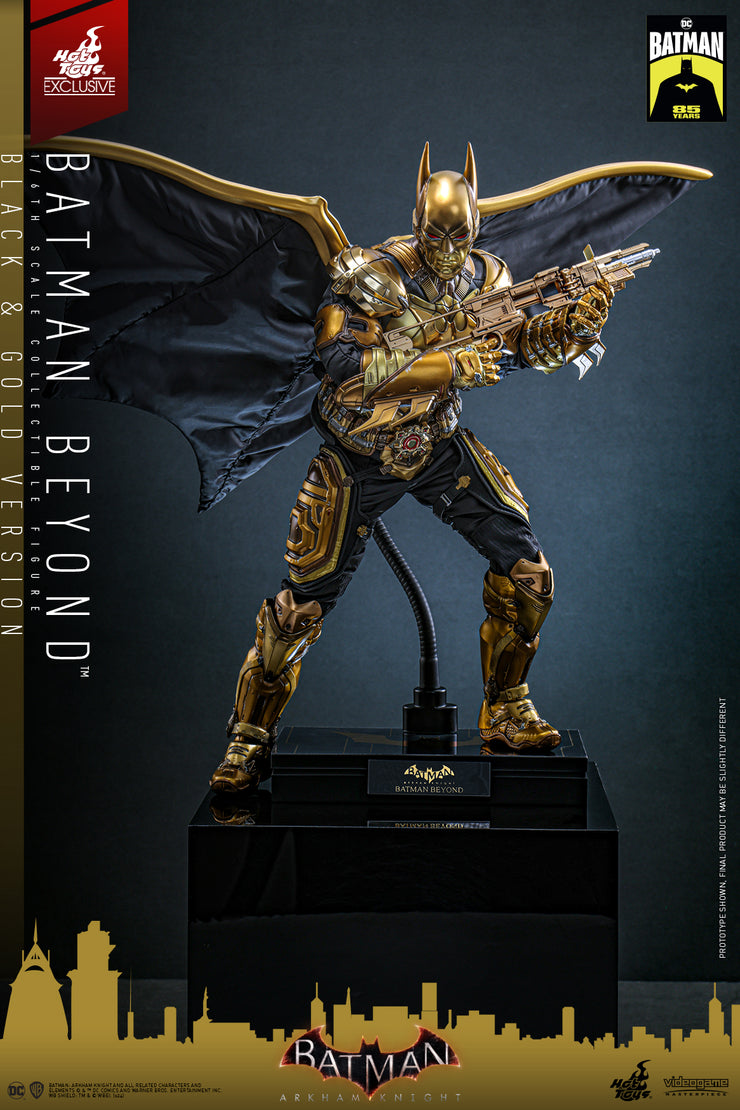 VGM64 - Batman: Arkham Knight - 1/6th scale Batman Beyond (Black & Gold Version) Collectible Figure [Hot Toys Exclusive]