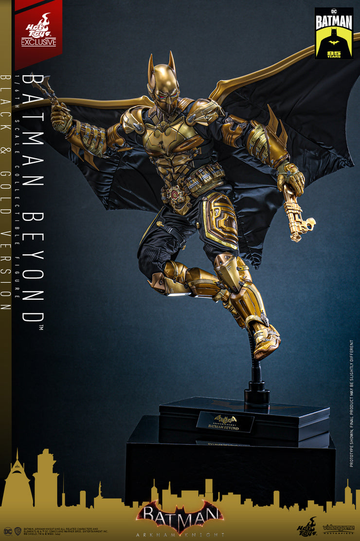 VGM64 - Batman: Arkham Knight - 1/6th scale Batman Beyond (Black & Gold Version) Collectible Figure [Hot Toys Exclusive]