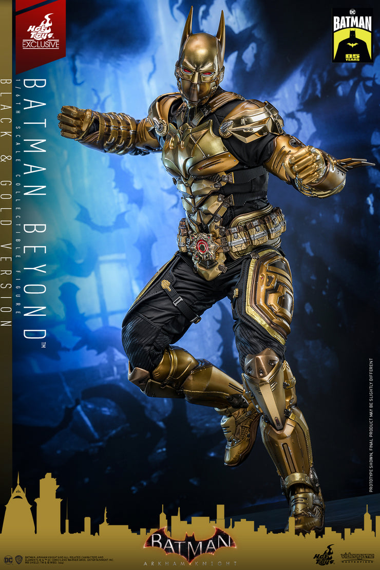 VGM64 - Batman: Arkham Knight - 1/6th scale Batman Beyond (Black & Gold Version) Collectible Figure [Hot Toys Exclusive]