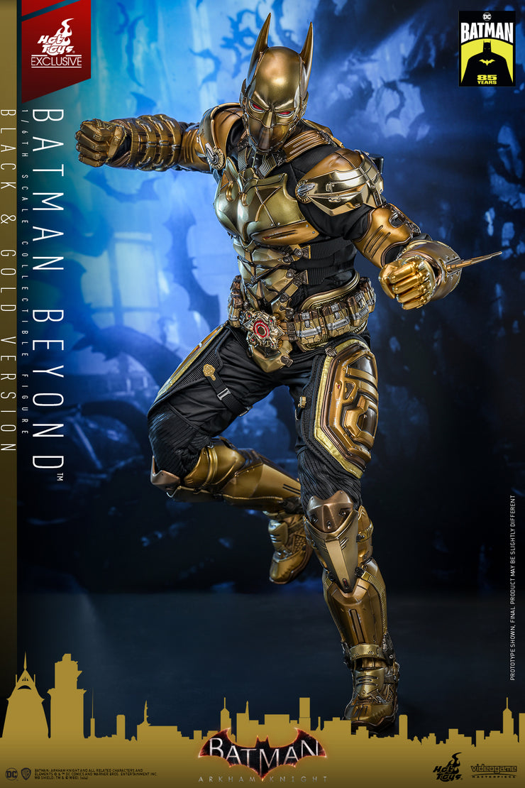 VGM64 - Batman: Arkham Knight - 1/6th scale Batman Beyond (Black & Gold Version) Collectible Figure [Hot Toys Exclusive]