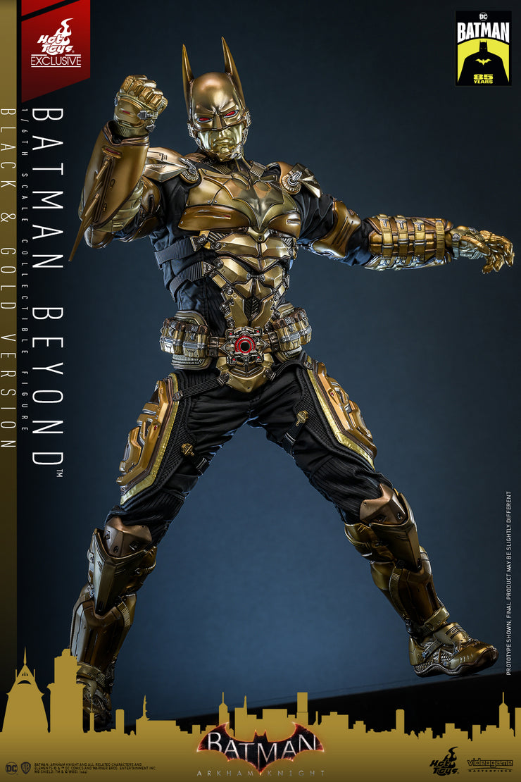 VGM64 - Batman: Arkham Knight - 1/6th scale Batman Beyond (Black & Gold Version) Collectible Figure [Hot Toys Exclusive]