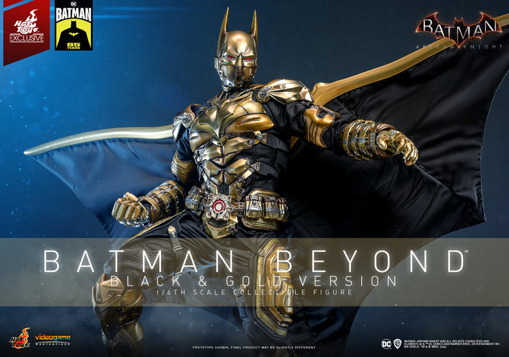 VGM64 - Batman: Arkham Knight - 1/6th scale Batman Beyond (Black & Gold Version) Collectible Figure [Hot Toys Exclusive]