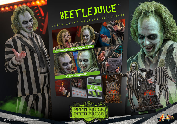 [Pre-Order] MMS767 - Beetlejuice Beetlejuice - 1/6th scale Beetlejuice Collectible Figure