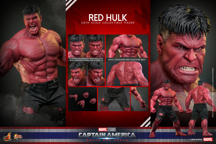 [Pre-Order] MMS797 - Captain America: Brave New World - 1/6th scale Red Hulk Collectible Figure