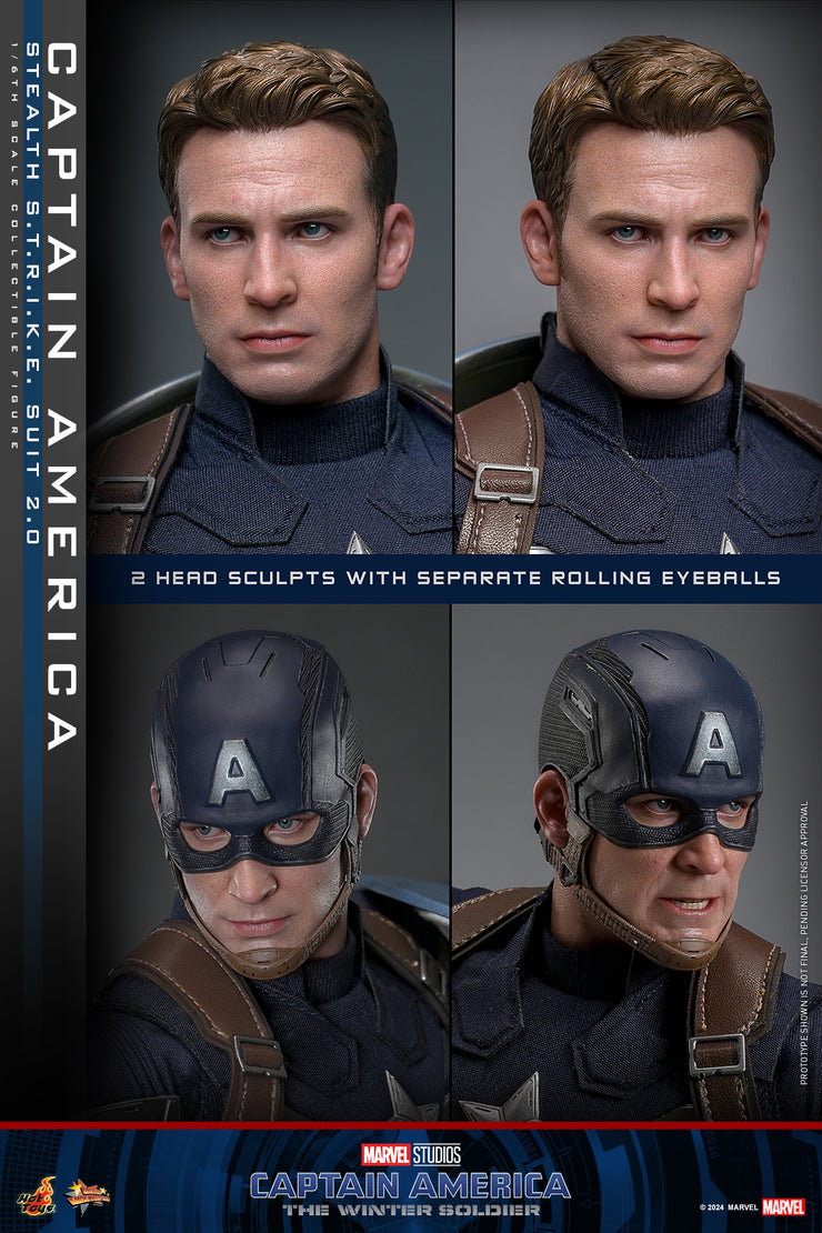 [Pre-Order] MMS783 - Captain America: The Winter Soldier - 1/6th scale Captain America (Stealth S.T.R.I.K.E. Suit) 2.0 Collectible Figure