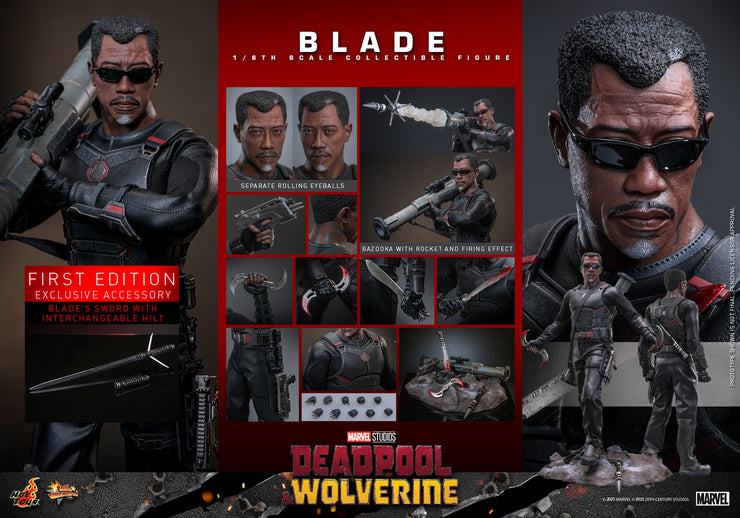 [Pre-Order] MMS791B - Deadpool & Wolverine - 1/6th scale Blade Collectible Figure (First Edition)