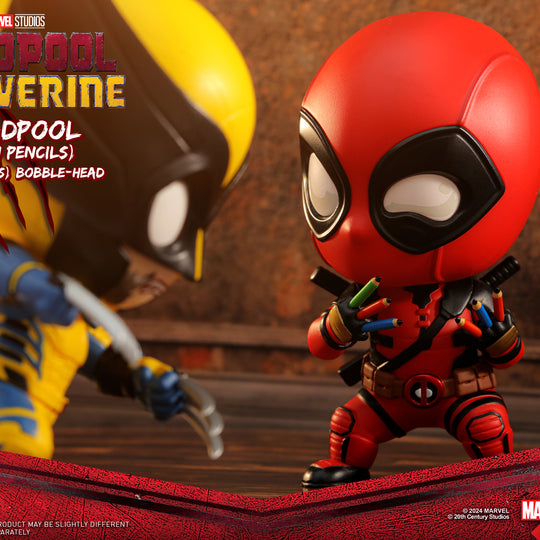 COSB1089 - Deadpool (with Pencils) Cosbaby (S) Bobble-Head