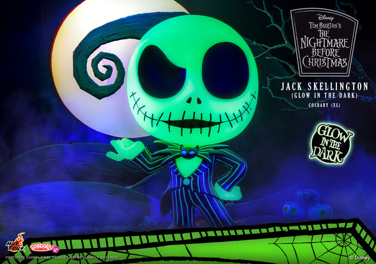 [Pre-Order] COSB1115 – Jack Skellington (Glow In The Dark) Cosbaby (XL)