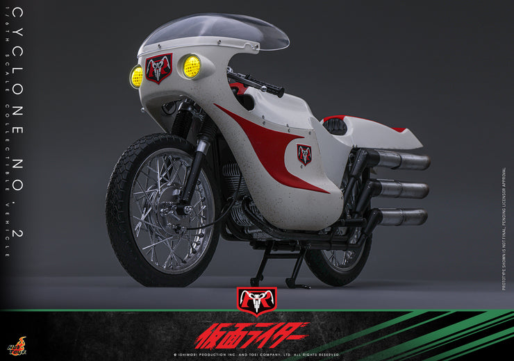 [Pre-Order] TMS147 - Kamen Rider - 1/6th scale Cyclone No.2 Collectible Vehicle