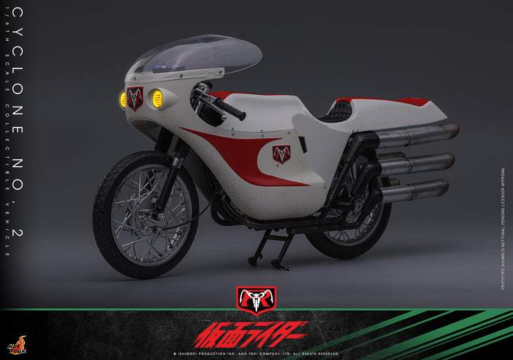 [Pre-Order] TMS147 - Kamen Rider - 1/6th scale Cyclone No.2 Collectible Vehicle