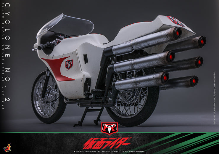 [Pre-Order] TMS147 - Kamen Rider - 1/6th scale Cyclone No.2 Collectible Vehicle