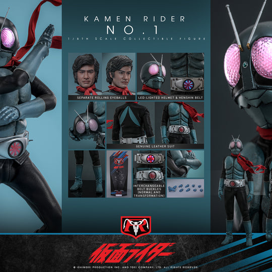 [Pre-Order] TMS144 - Kamen Rider - 1/6th scale Kamen Rider No.1 Collectible Figure